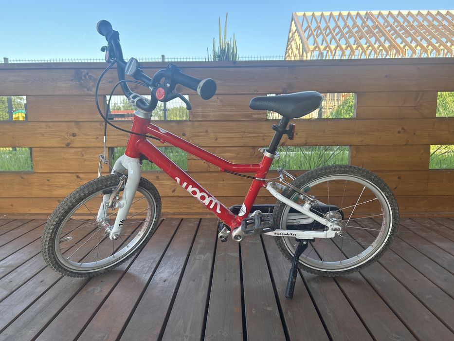 Woom 3, 16 cali, czerwony