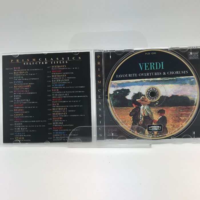 cd - verdi - favourite overtures & choruses