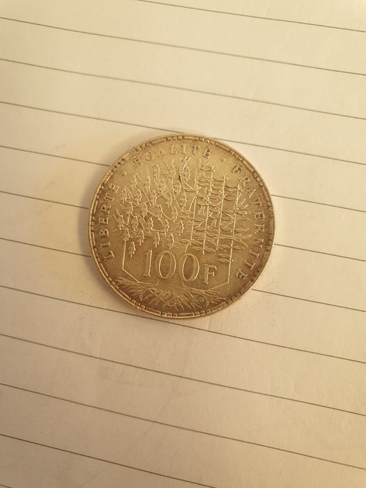 Moedas de 100 francos