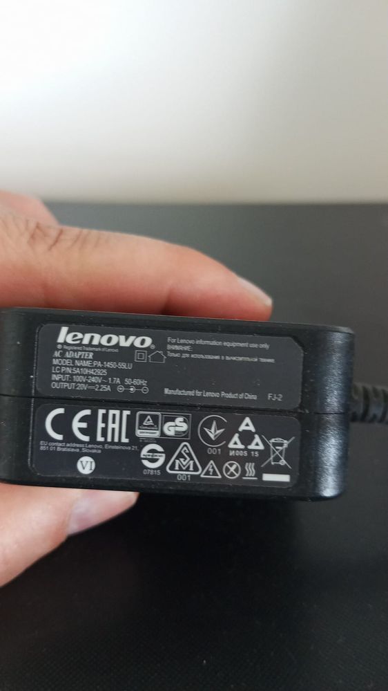 Carregador portátil Lenovo