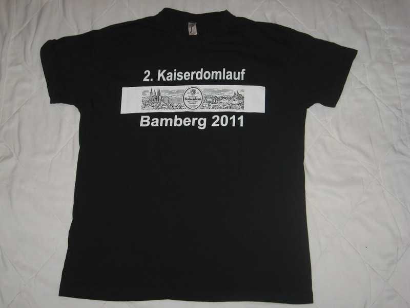 T-shirt koszulka krótki rękaw niemiecka Bamberg 2011 Regent M triatlon