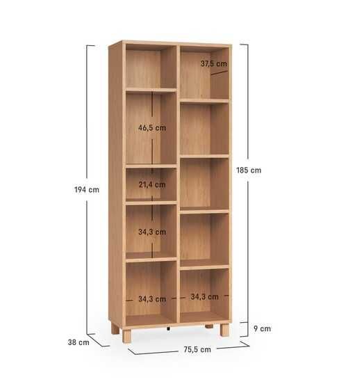 Komoda/Bufet VOX Simple/2 regały – stan idealny, jak nowe!