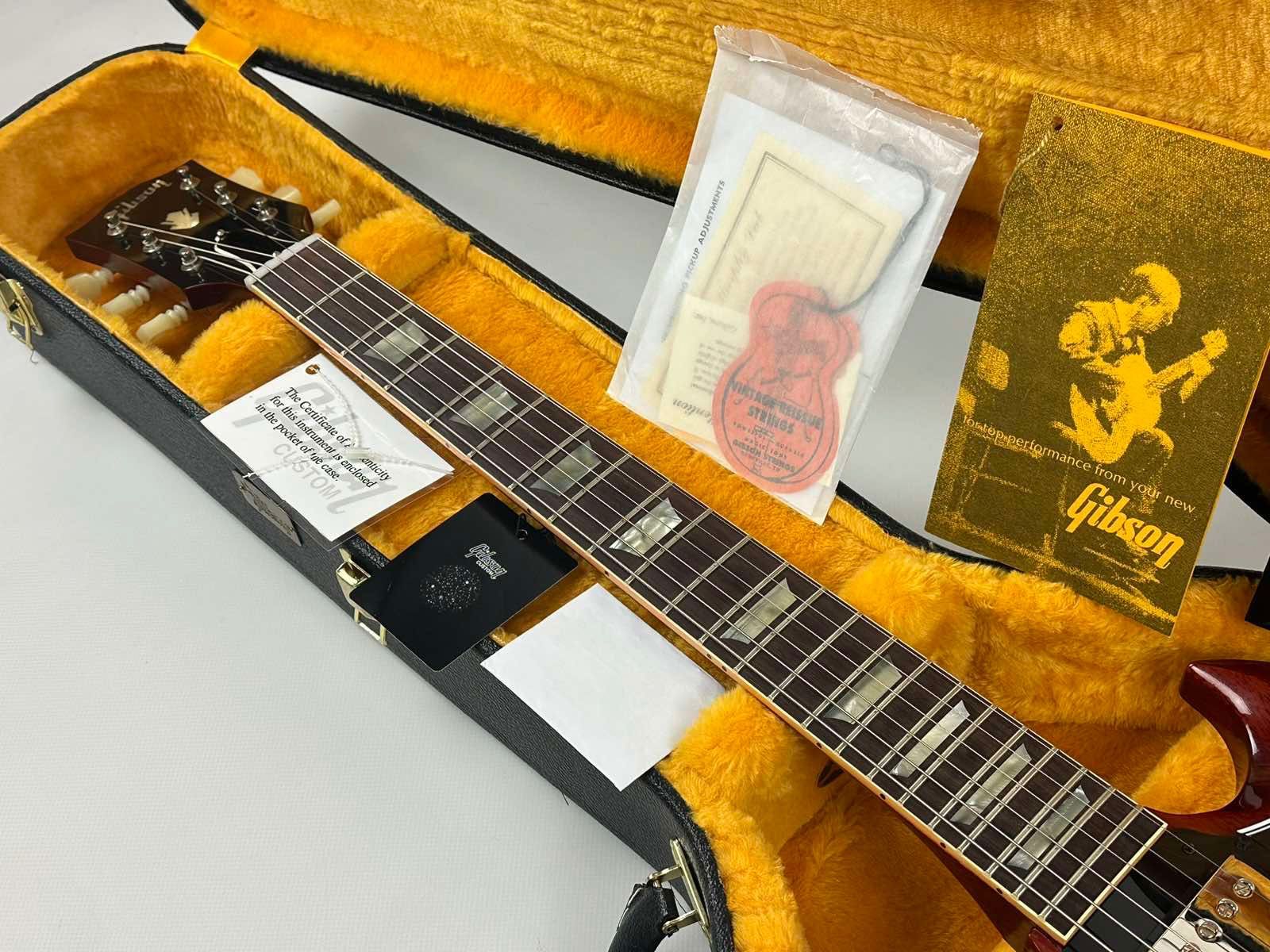 Gibson Custom Shop SG '64 Maestro Vibrola VOS Cherry Red (2023, 4500$)