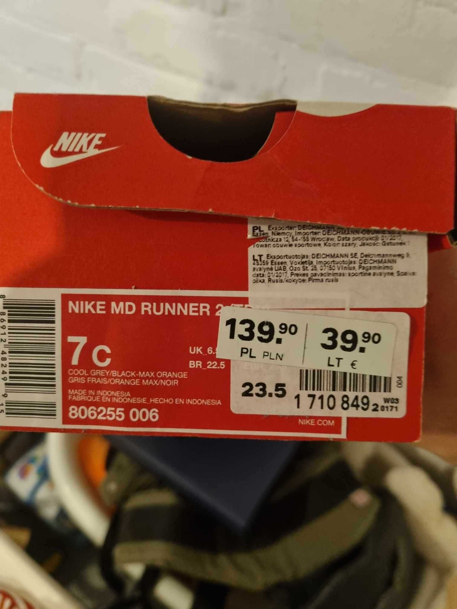 Buty dziecięce Nike MD Runner - rozmiar 25