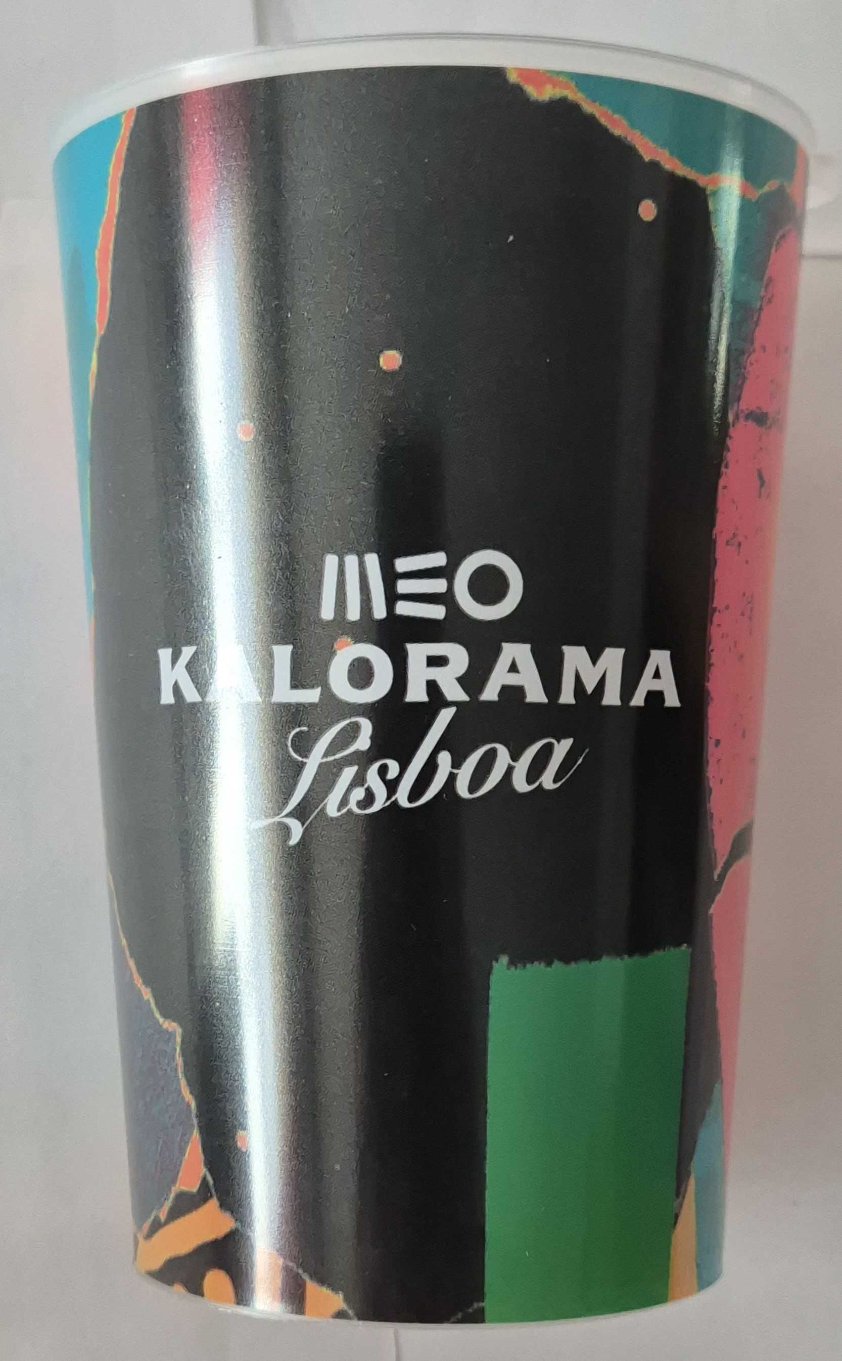 Copo plástico rígido 40ml MEO Kalorama Lisboa 2025