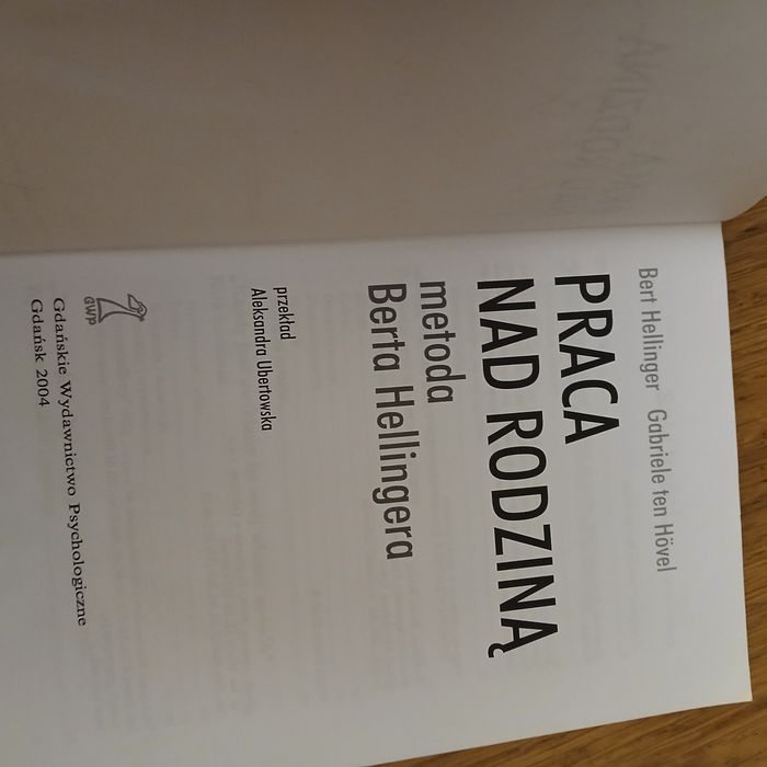 B.Hellinger, G.Hovel. Praca nad rodziną