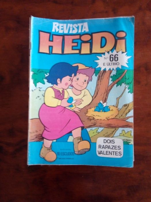 Revistas Heidi antigas.