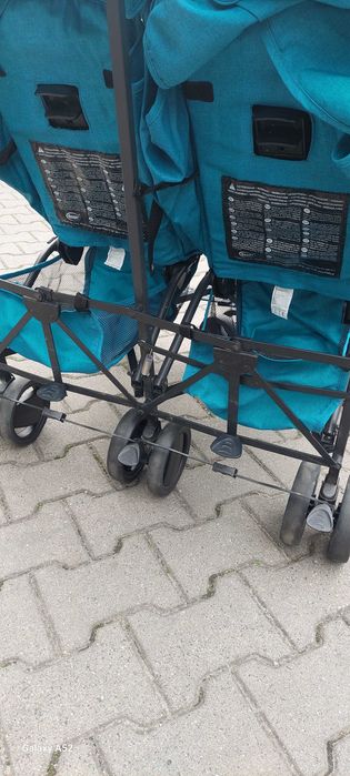 Wózek dla bliźniaków/dla dwójki dzieci - w bardzo dobrym stanie