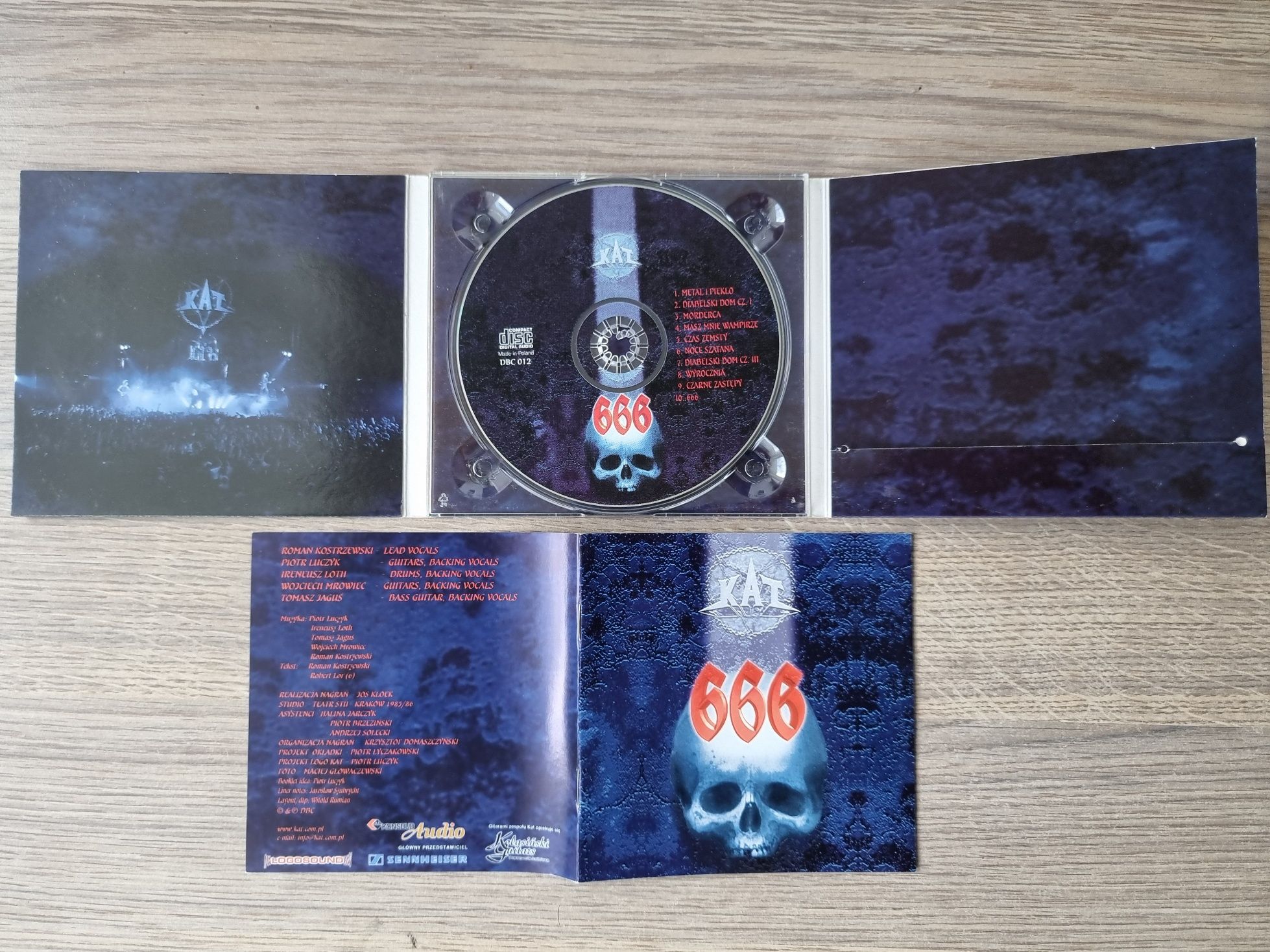 KAT - 666 - CD digipack Mystic 2004