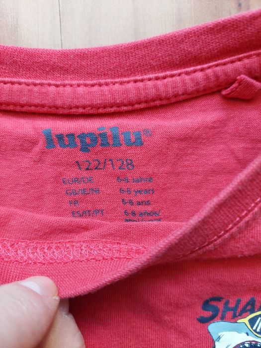 Zestaw/komplet 7 szt t-shirt koszulka na krótki rękaw 122