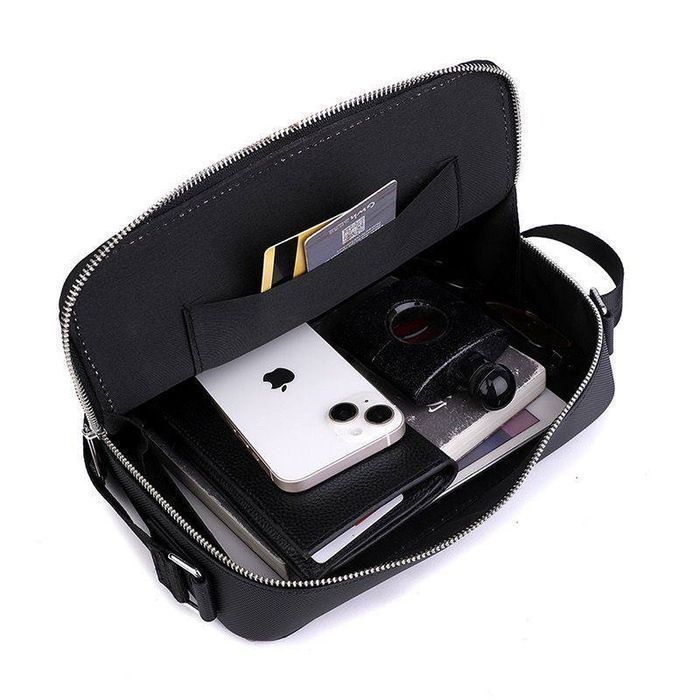 LACOSTE сумка мужская брендовая оригинал кожа