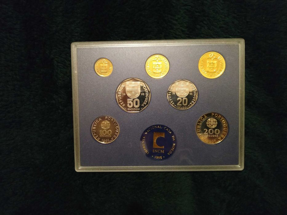 Portugal - set de moedas proof de 1995