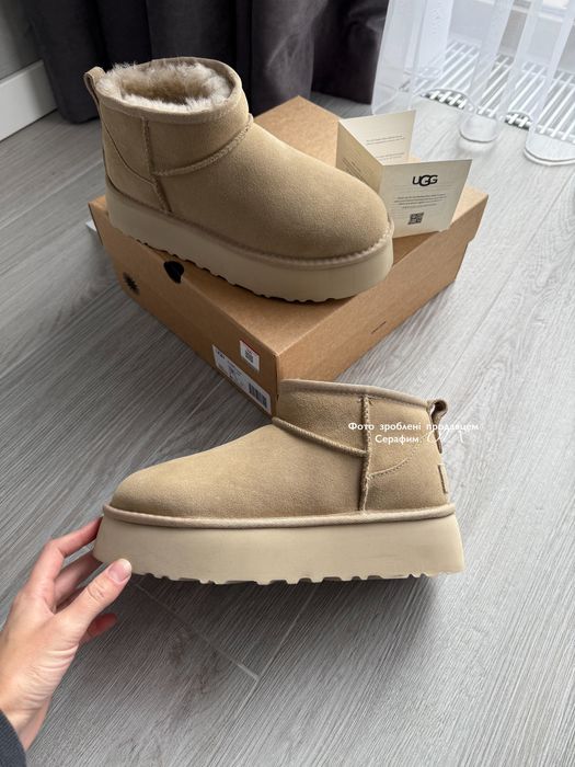 Australia UGG Ultra Mini Platform 3,5см Sand (in box)