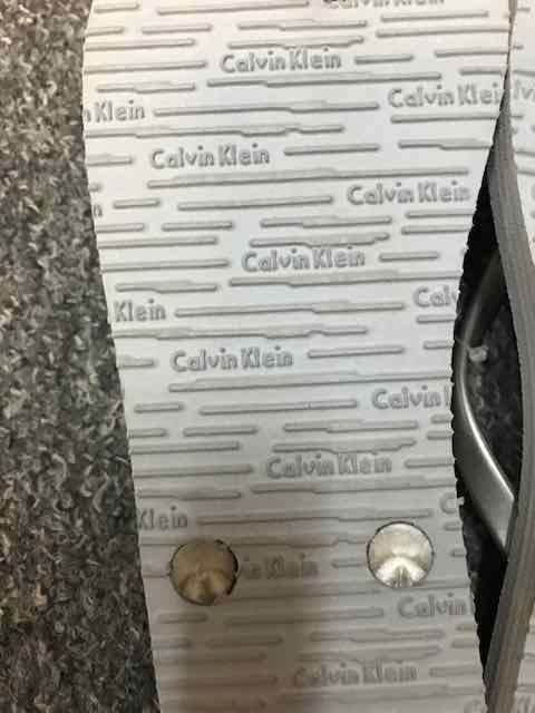 Calvin Klein - klapki damskie z USA, 36.