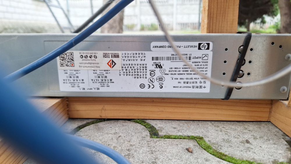 Майнинг ферма на 5 видеокарт