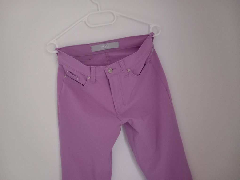 Versace damskie spodnie oryginalne 27 S