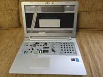 Obudowa Lenovo Z51-70: palmrest, klapa, zawiasy, touchpad, wentylator,