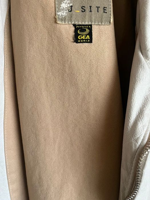 Винтажная кожанная куртка из Италии