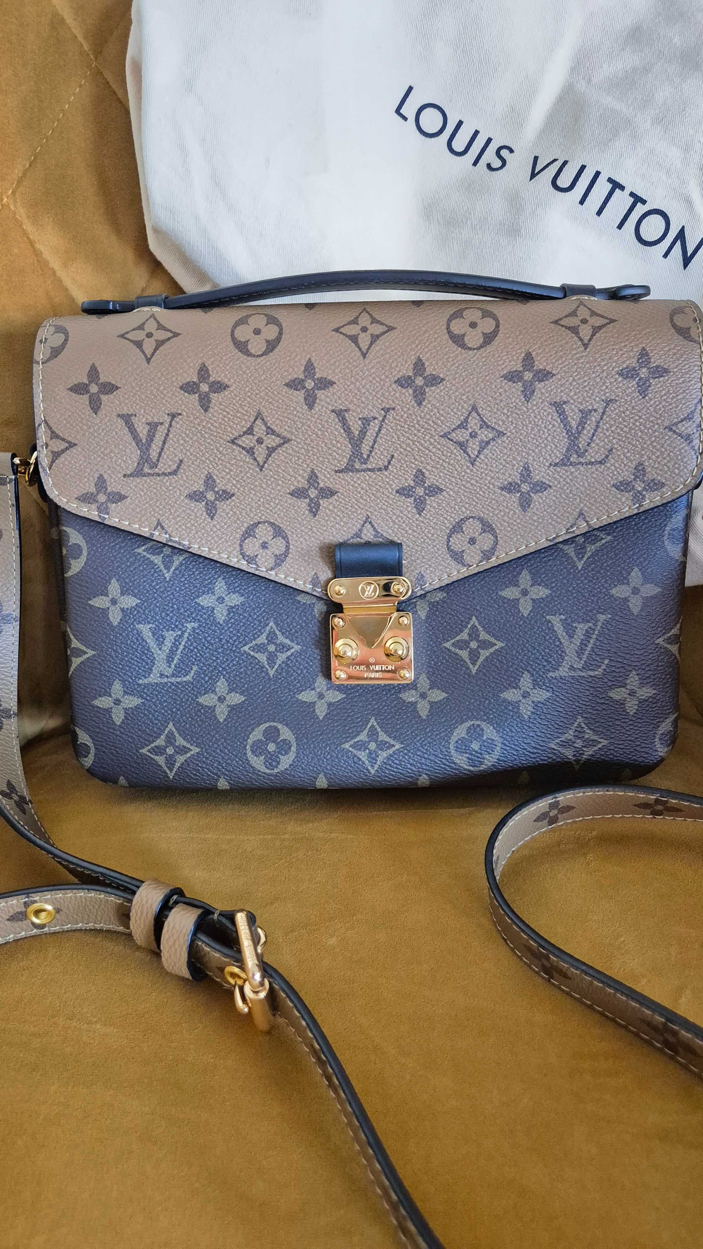 Torebka Louis Vuitton Pochette Metis Monogram Reverse