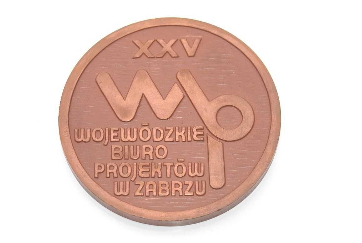 stary medal 1954 XXV WBP w Zabrzu antyk