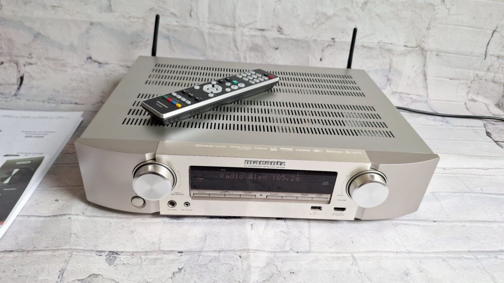 5.2 Marantz NR1508 Wi-fi BT Heos 4k/60p Dolby Vision Net Radio AirPlay