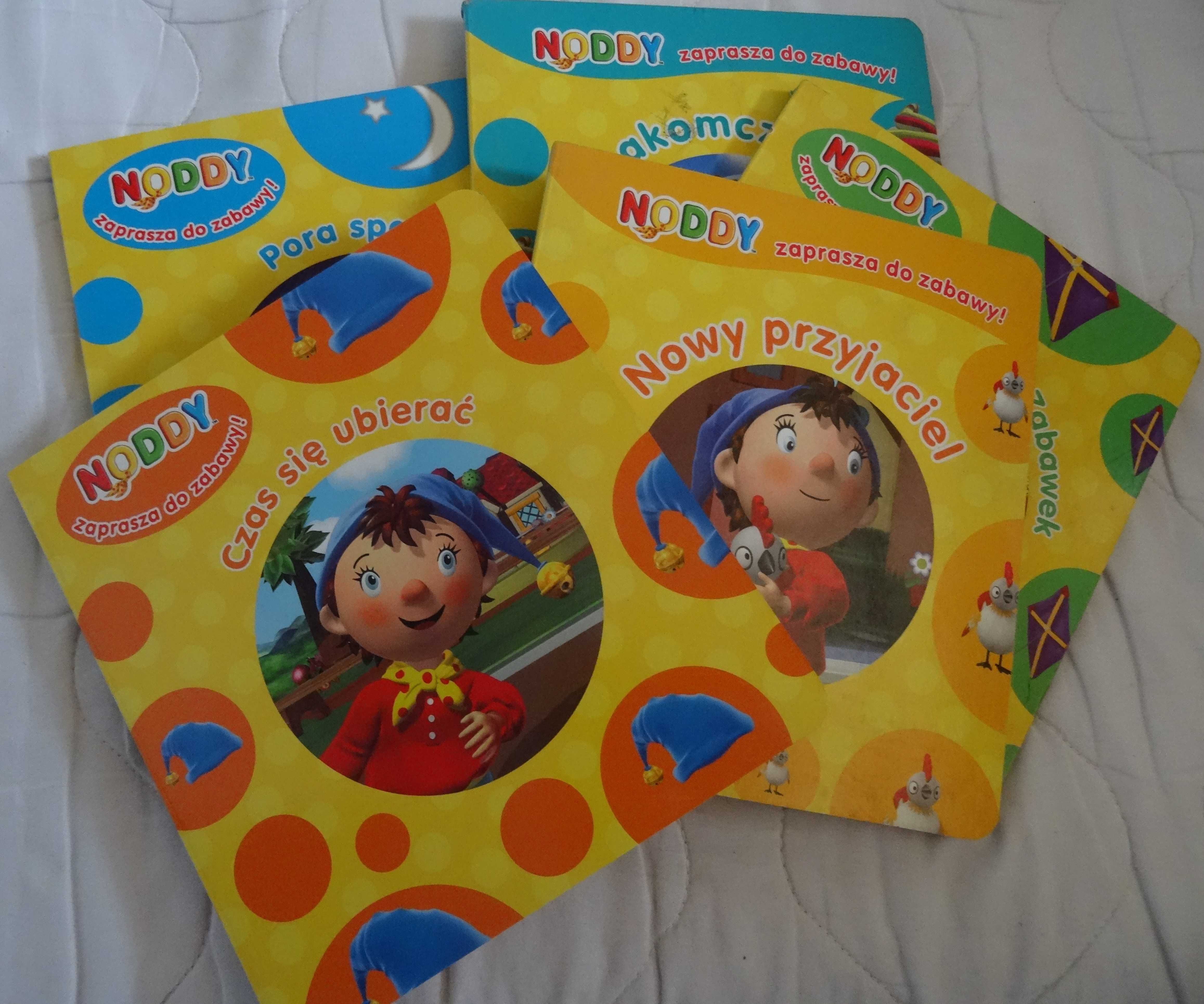 Seria książeczek dla maluszka: Noddy zaprasza do zabawy. 5 sztuk.