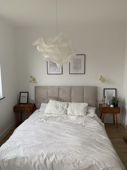 Ikea krusning klosz papierowy boho 85 minimal lampa papierowa abażur