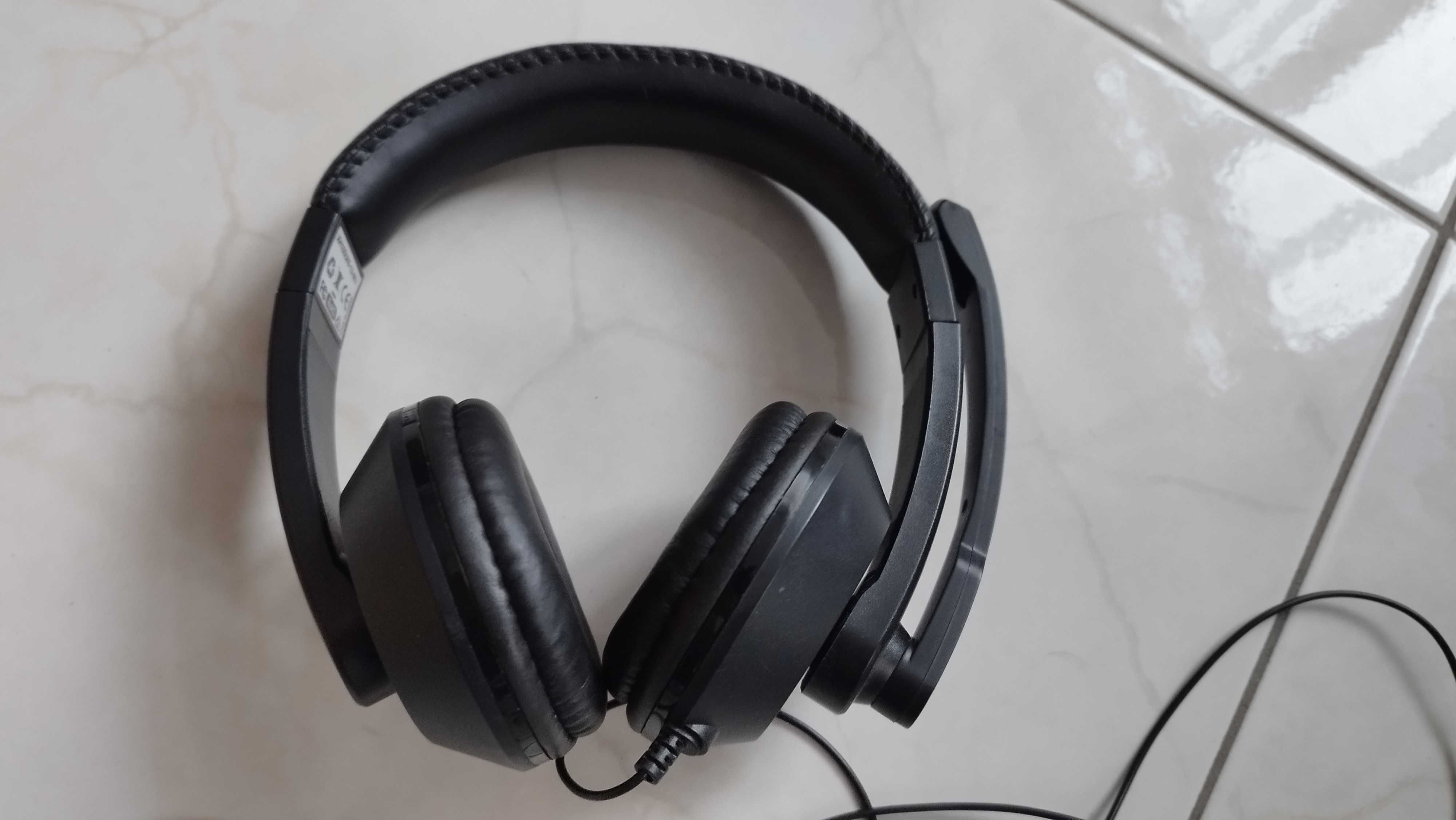 Zestaw słuchawkowy, przewodowy kompatybilny z PC/PS4 Gioteck XH-100