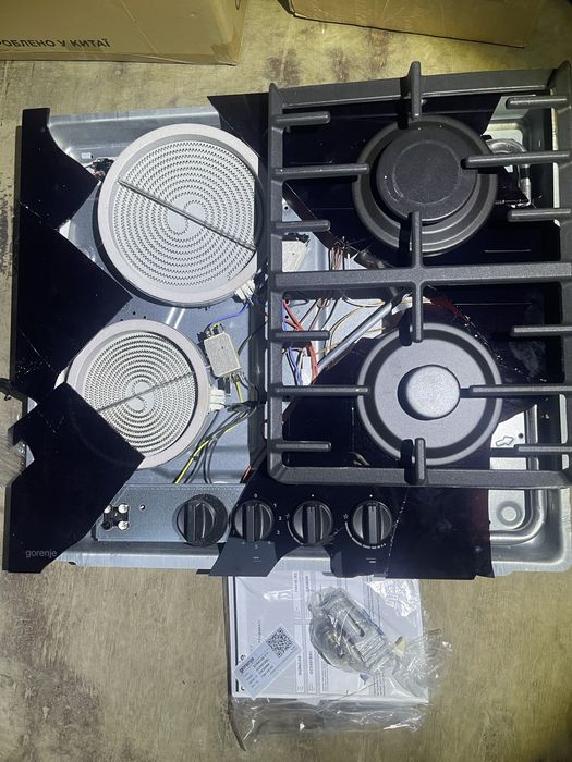 GORENJE GCE 691 BSC   газова поверхня комбінована