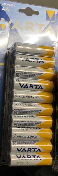 Батарейки пальчикові Varta AA 30шт.