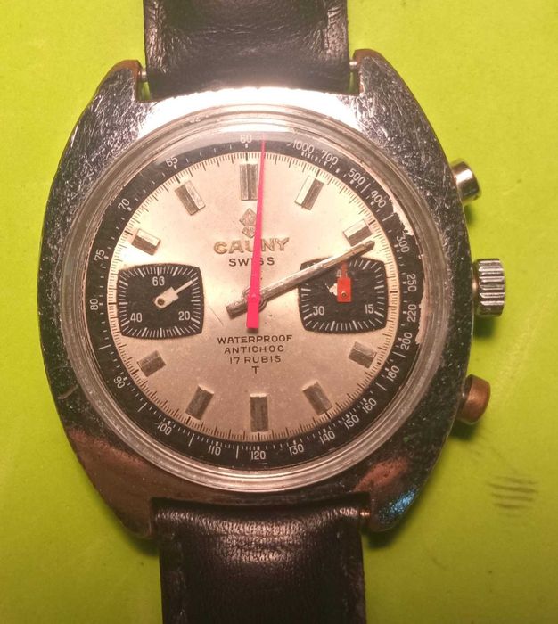 Relógio Cauny cronógrafo