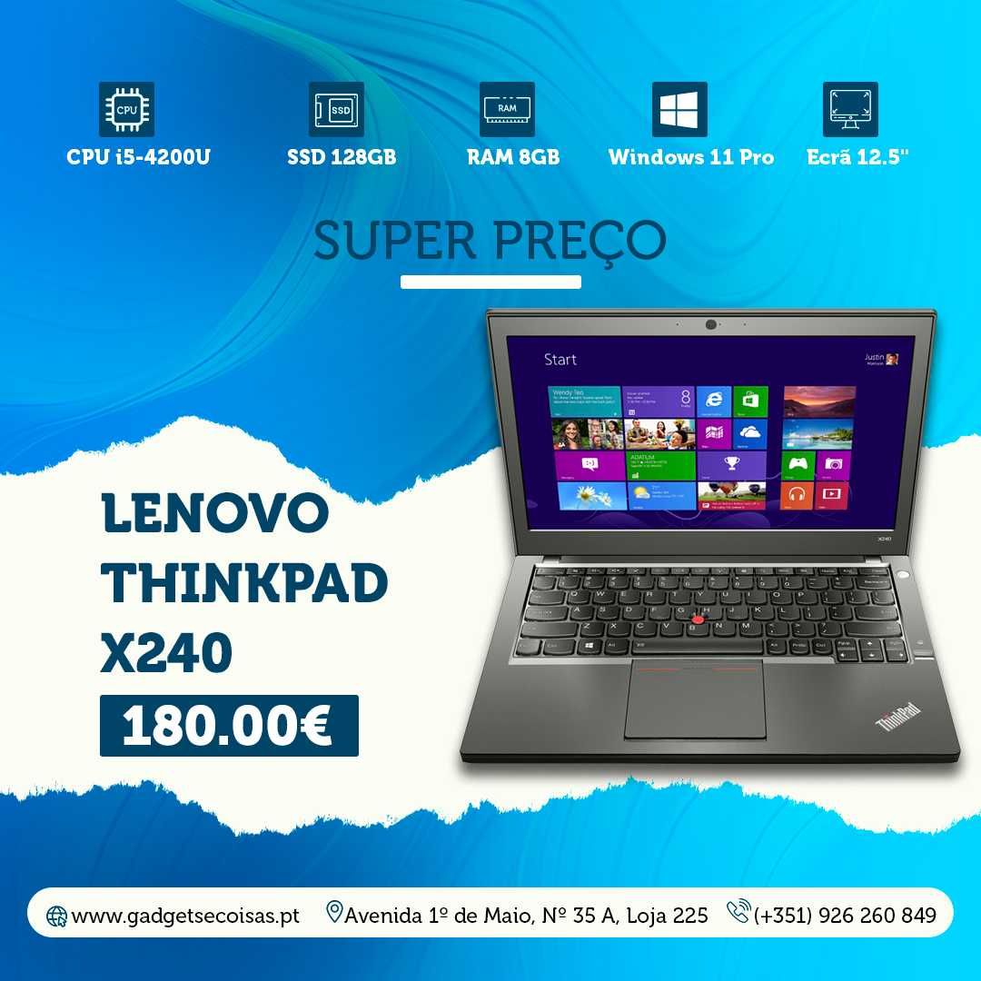 Lenovo ThinkPad X240 i5 8GB RAM 256GB SSD 12.5″