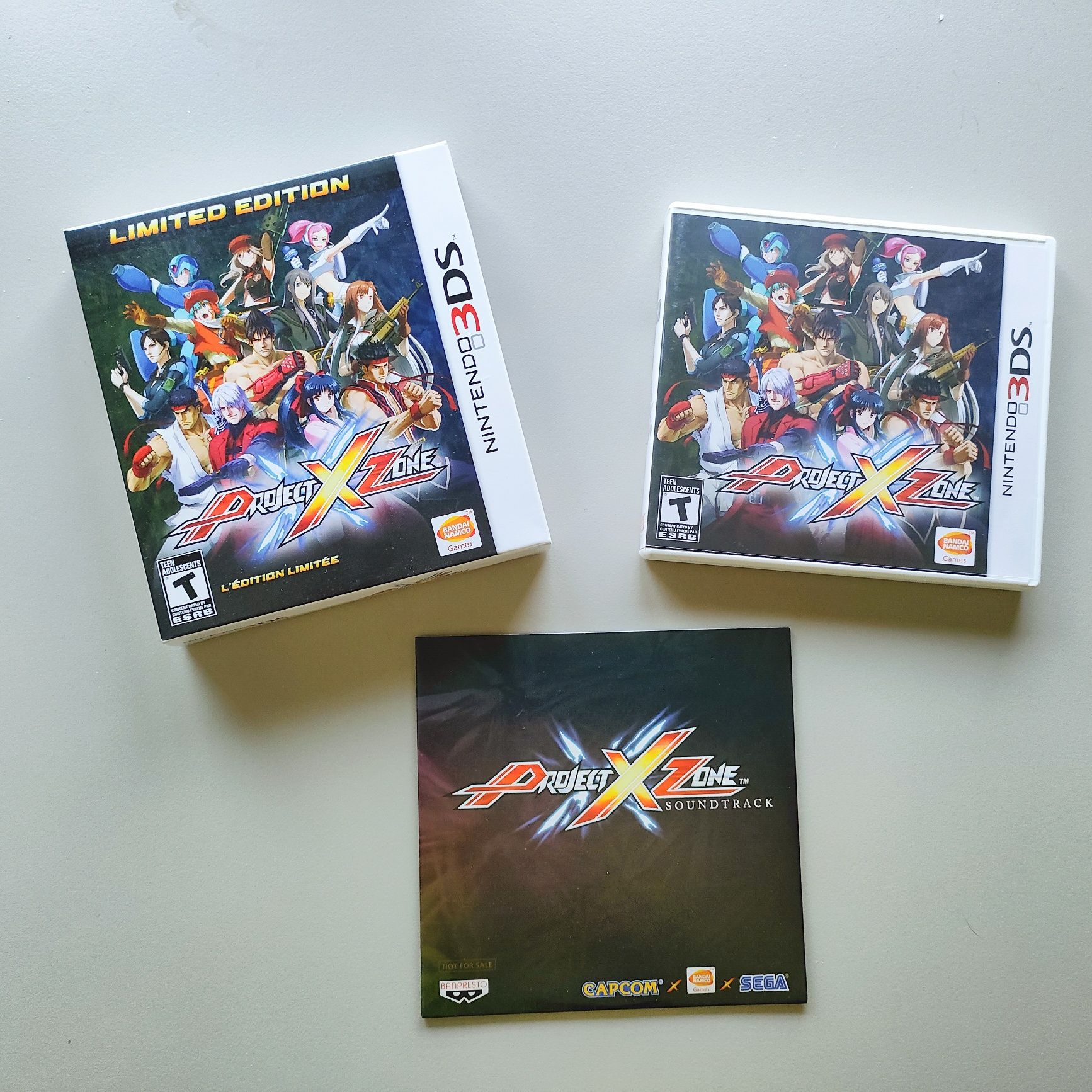 Project X Zone Nintendo 3DS NTSC-U limitowana edycja