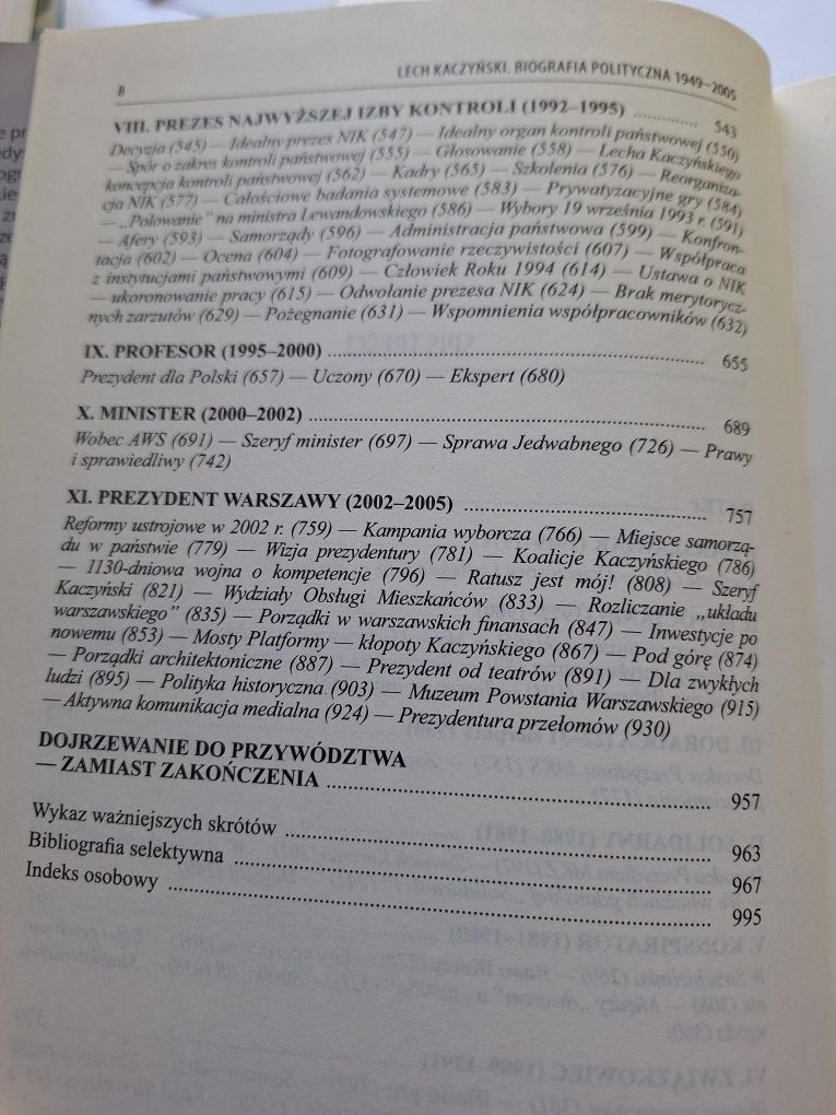 Lech Kaczyński - biografia polityczna Cenckiewicz Kowalski Chmielecki