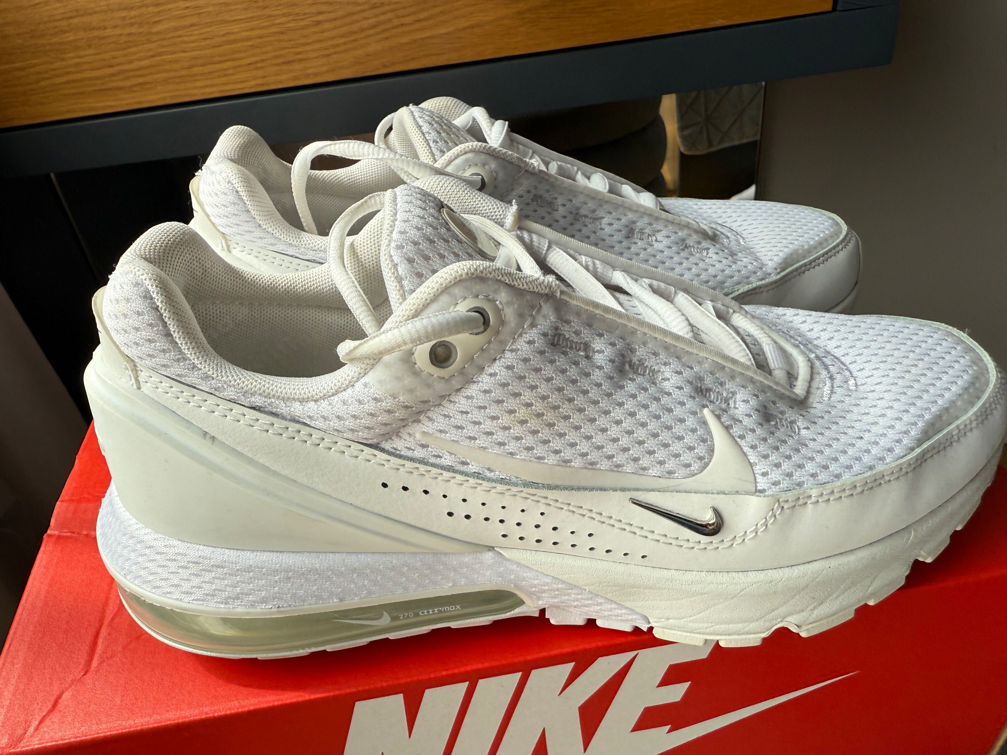 Białe Air max Nike