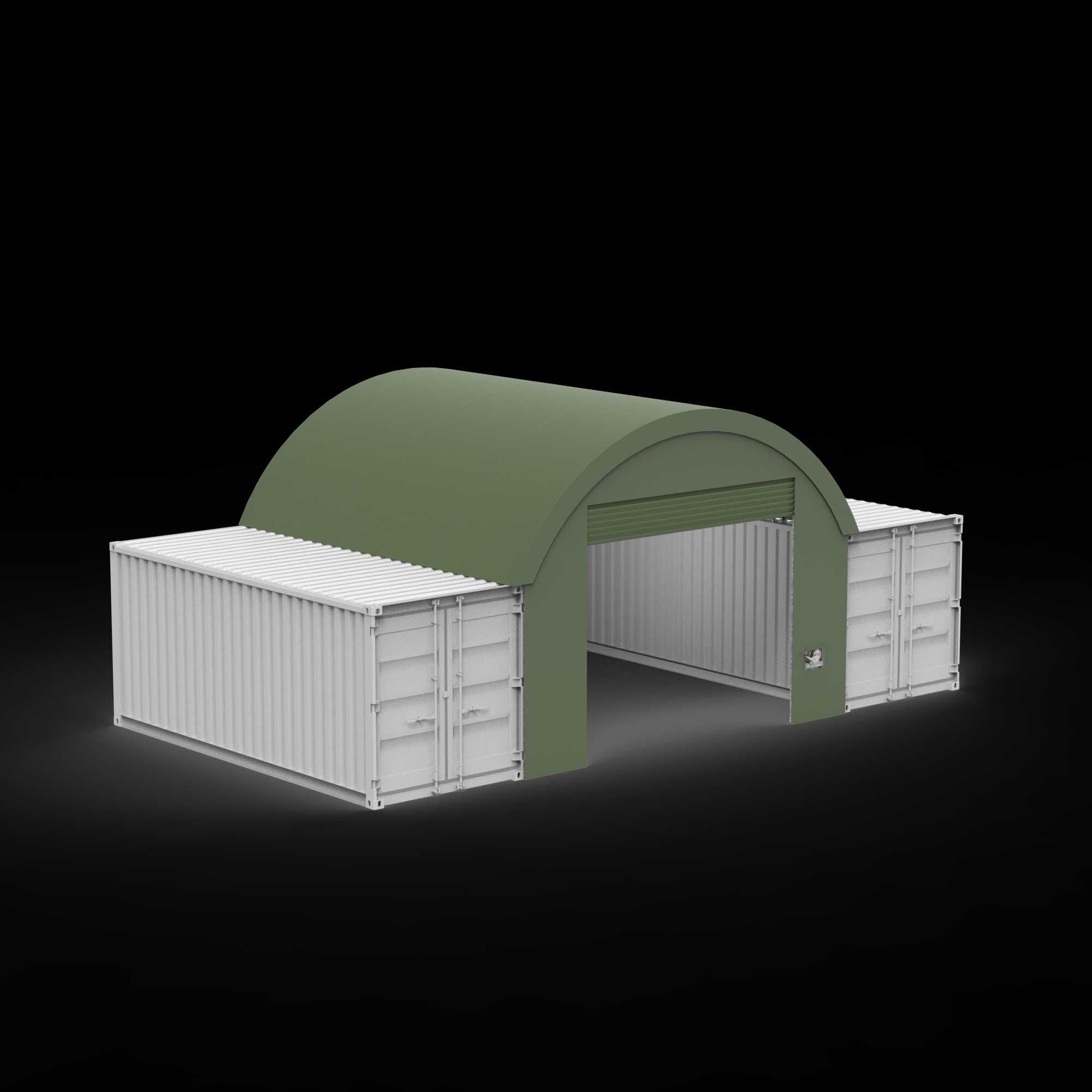 Hala kontenerowa 6x6m