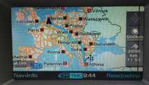 Mapa nawigacji MMI 2G Rns-e AUDI A6 C6 Q7 A8 D3 A4 B8 B7 A3 8P A5
