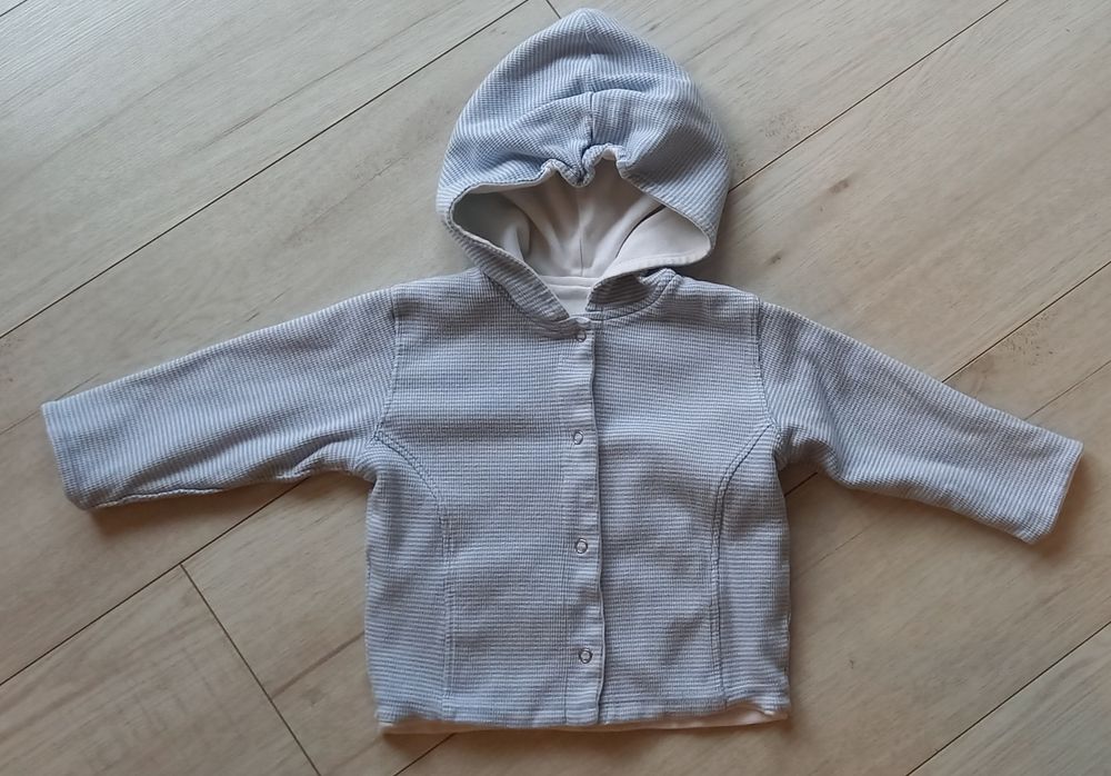 Ciepła bluza dwustronna r.74