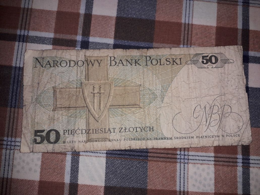 Banknoty PRL 50 zł