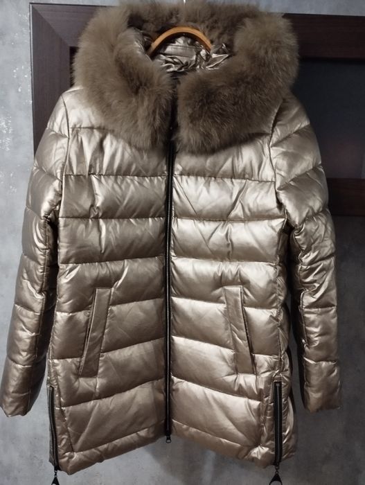 Зимовий пуховик пальто