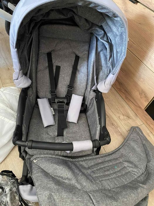 Wózek Bebetto 2w1 i fotelik z isofixem Maxi Cosi z adapterem do wózka
