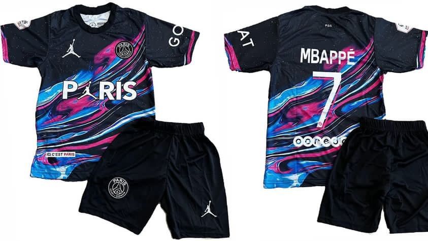 Футбольная форма "ПСЖ" Неймар, Мбаппе, Месси, Dembele