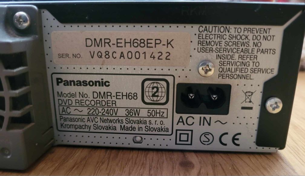 Nagrywarka Panasonic DMR-EH68