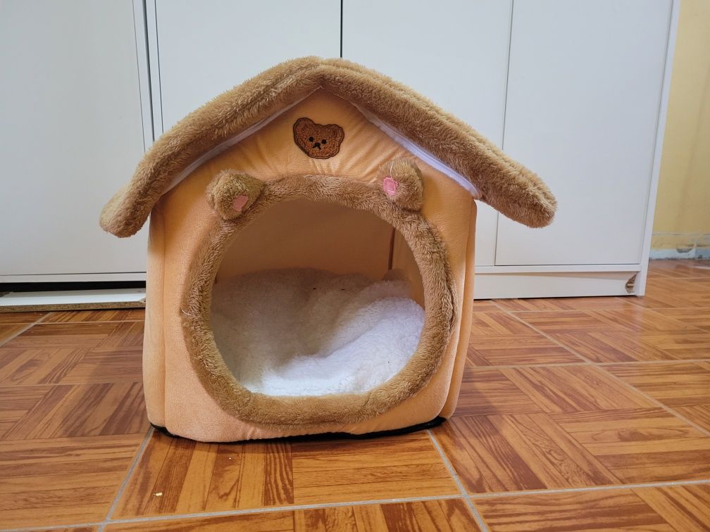 Ninho casa para cão ou gato (novo)