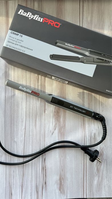 Babyliss Pro утюжок горфе, мікрогофре, стайлер для волосся, щіпці