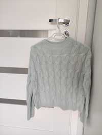 Miętowy sweter Sinsay r 32 XXS