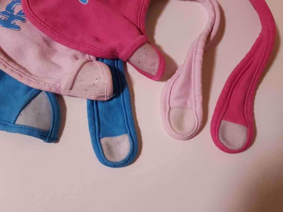 3 x Śliniak NIKE na rzep zestaw