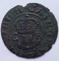 D, Gwarancja moneta 1632-39, 2 pensy pence Karol I Szkocja starocie