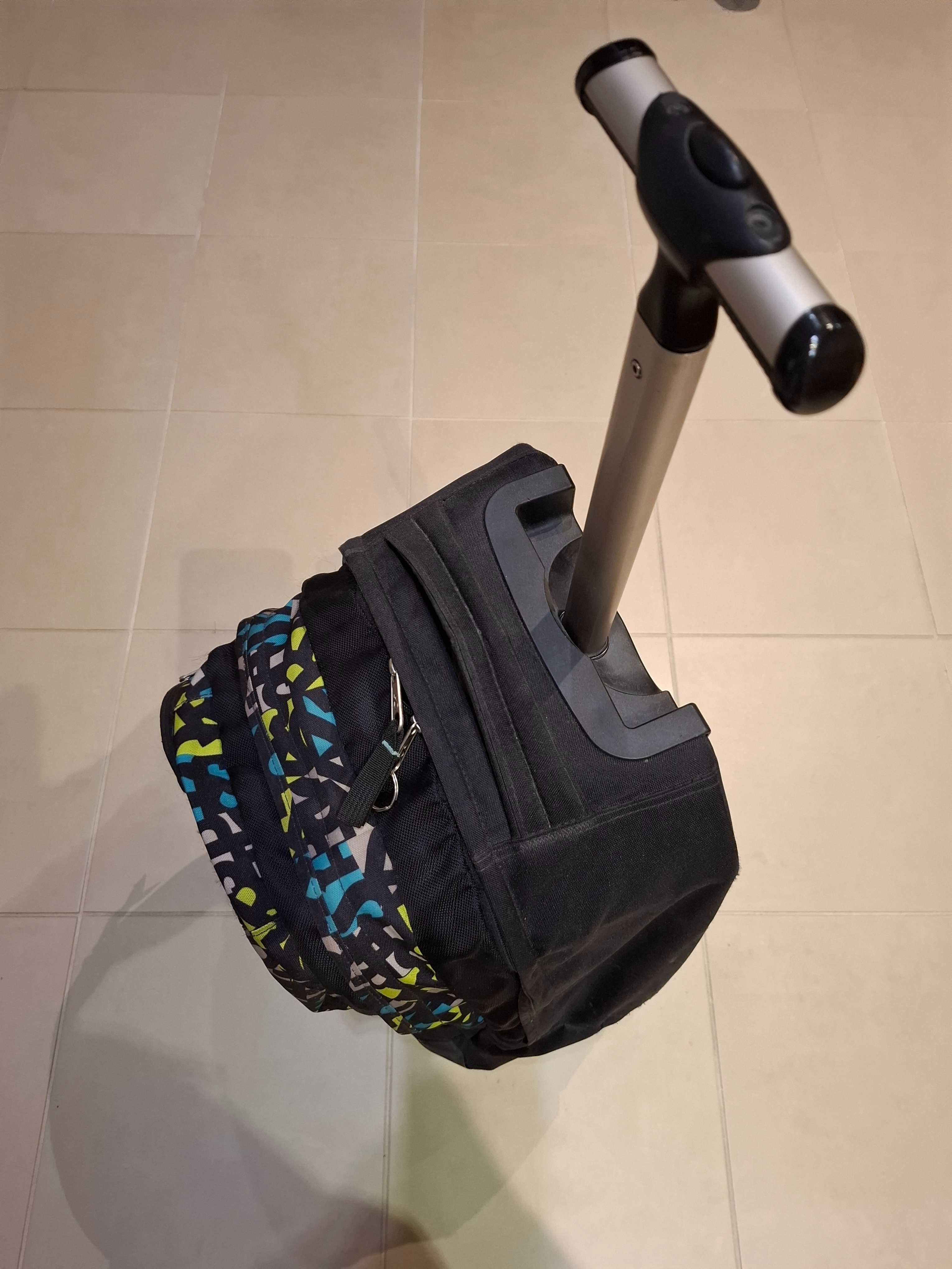 Plecak na kółkach Jansport Czarny