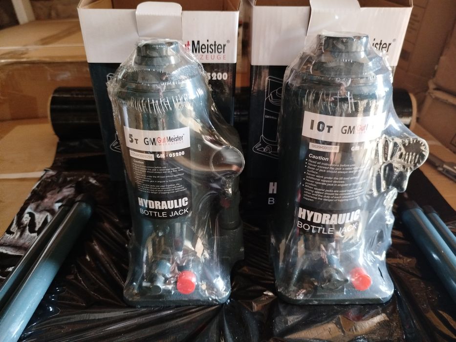 Домкрати нові Gut Meister 5, 10, 15, 20, 32, 50 тонн домкрат Німеччина